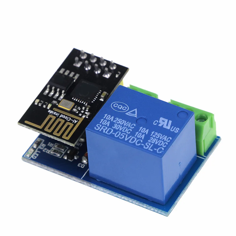 ESP8266 ESP-01/01S 5V WiFi Relais Modul Dinge Smart Home Fernbedienung – Bild 3