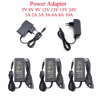 AC 220V ZU DC 5V 6V 8V 9V 12V 13V 15V 24V LED Netzteil Adapter 1A 2A 3A 5A 6A 8A 10A Netzteil 220V Netzteil