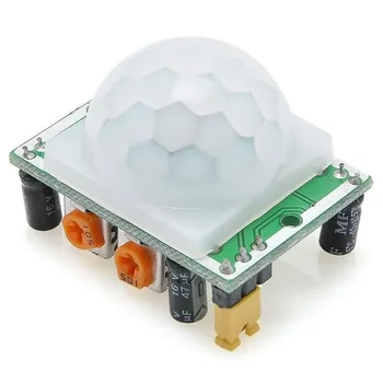 HC-SR501 einstellen ir pyro elektrische infrarot pir menschliches infrarot bewegungs sensor detektor modul