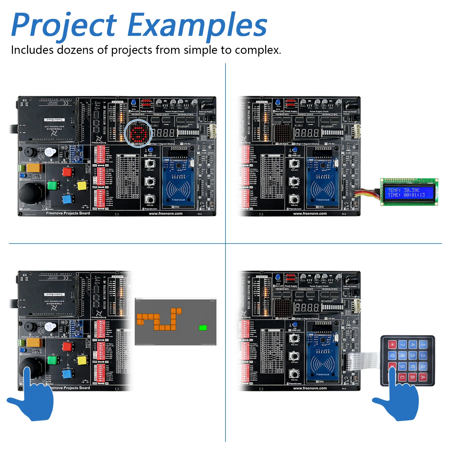Freenove-Projektset für Arduino UNO R3 V4, detailliertes Tutorial – Bild 5