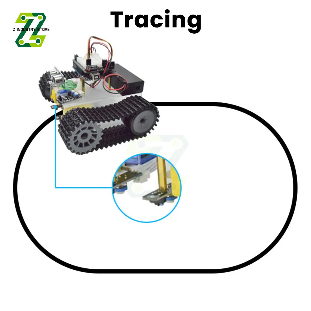 Intelligenter Roboterwagen mit Dual-Mode-Hindernisvermeidung – Bild 6