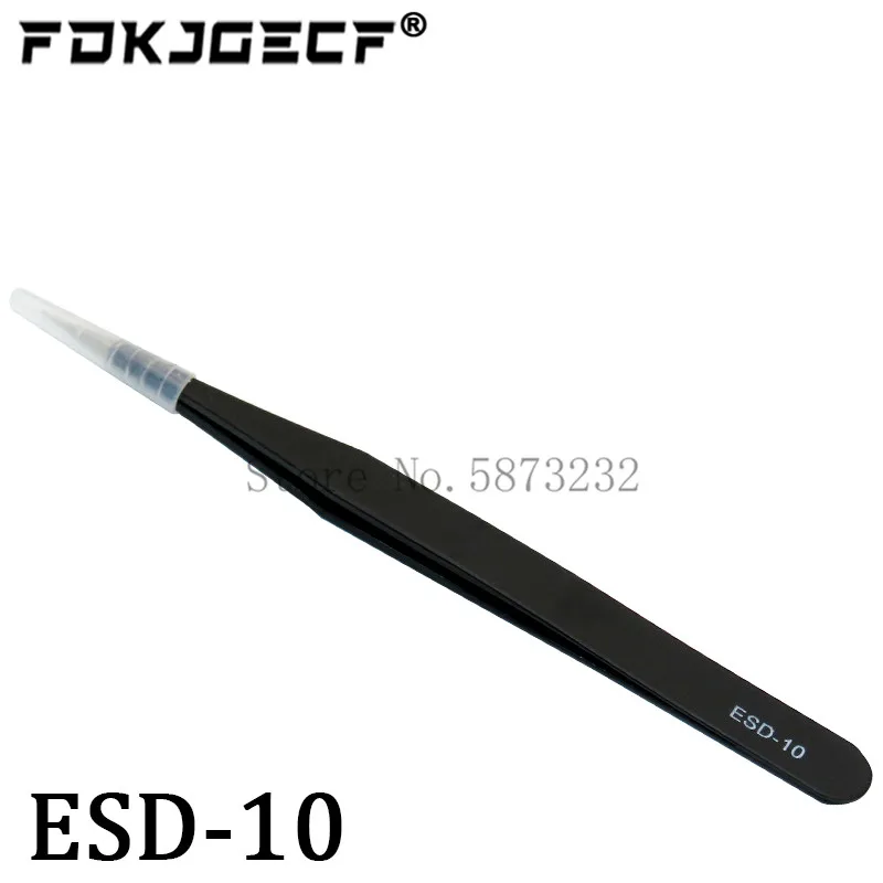 1,5mm industrielle Pinzette Kit anti statische Edelstahl Pinzette Set Reparatur werkzeuge ESD-10 11 12 13 14