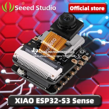 【TI-】 Seeed Studio XIAO ESP32-S3 Sense 113991115. Integrierter Kamerasensor, digitales Mikrofon