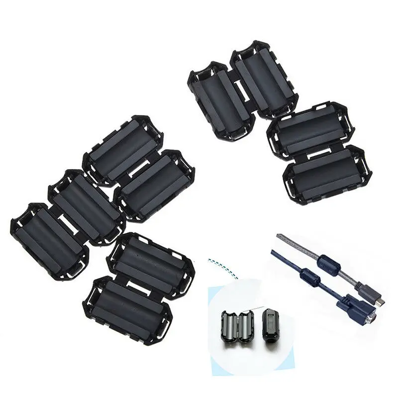 Ferrite Core Kabel Filter Nickel-Zink Noise Suppressor für EMI RFI – Bild 6