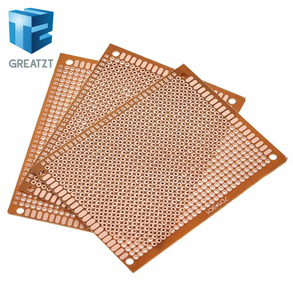 GREATZT 1PCS/10PCS 7x9 7*9cm Einseitig Prototyp Breadboard Universal – Bild 3