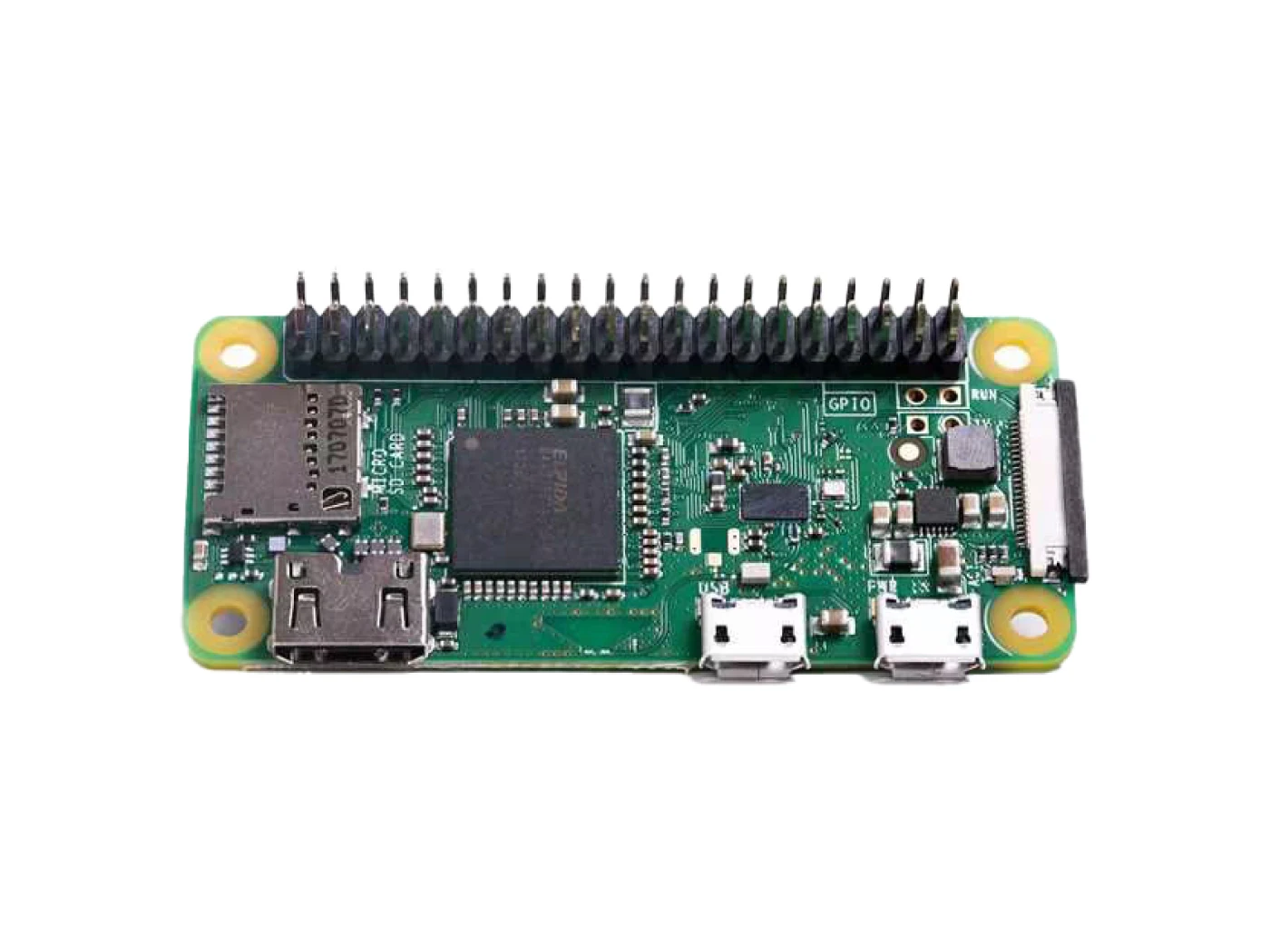 Raspberry Pi Zero WH, Mini Linux-Entwicklungsboard mit Header, WiFi Bluetooth 4.1 Low Energy, HAT-kompatibler