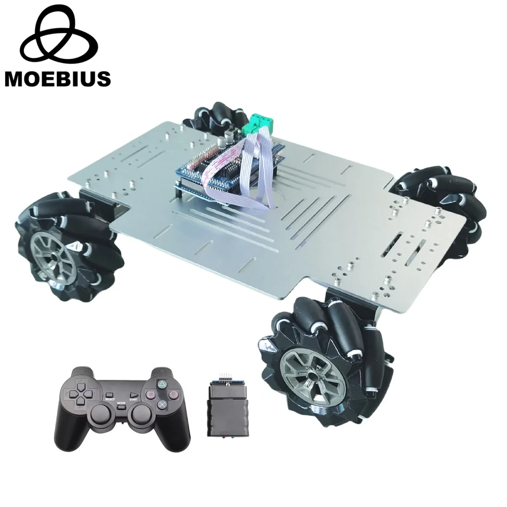 Echtes 26KG Traglast 4WD Mecanum-Rad Roboter-Auto mit Arduino MEGA2560 PID-Encoder-Motor ROS