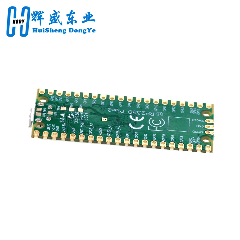 Raspberry Pi Pico 2 mit Raspberry Pi RP2350 Dual-Core RISC-V oder Arm Cortex-M33 Mikrocontroller