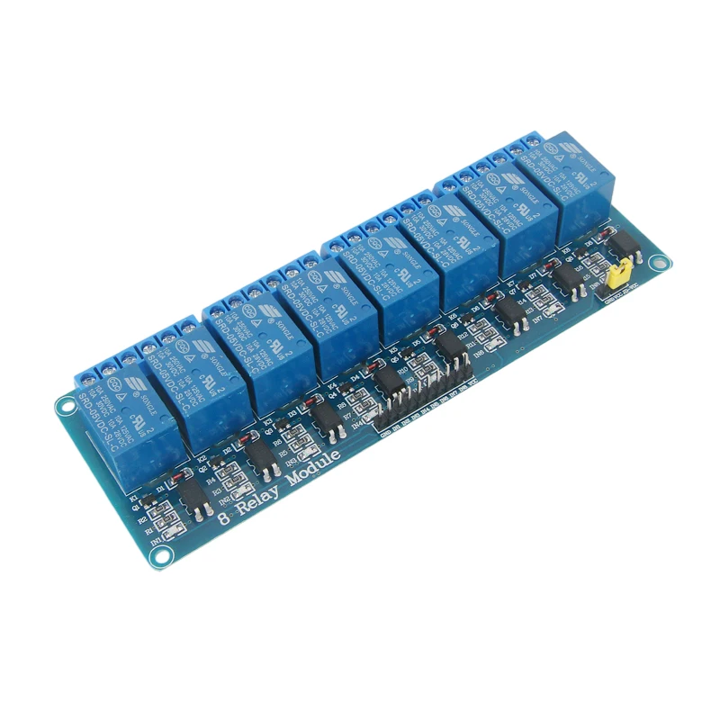 5V 12V 24V Relais modul mit Optokoppler-Relais ausgang 1 2 4 6 8 – Bild 5
