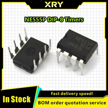 XRY 20-50 Stück integrierte Schaltkreise NE555 NE555P 555 DIP-8 Timer IC Chip Präzision DIP-8