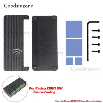 Radxa ZERO 3 W Aluminiumgehäuse-Set - passive Kühlung, schützende Metallgehäuse mit Wärmeableitung