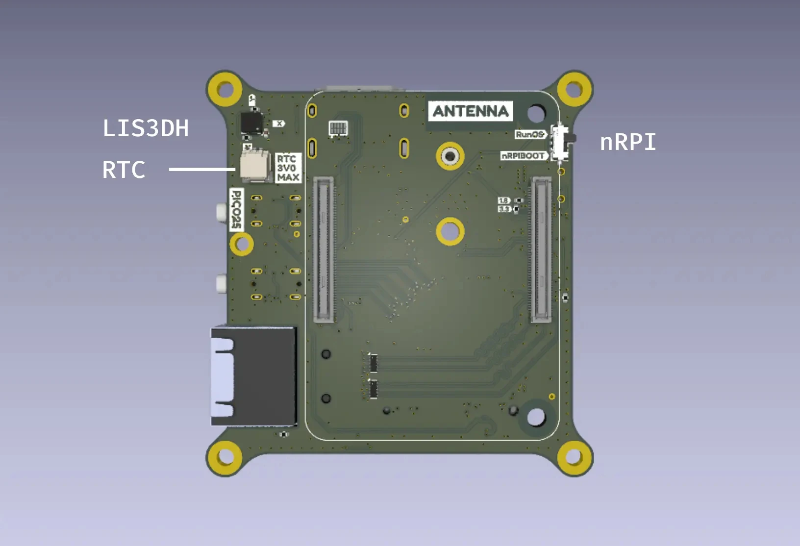 Raspberry Pi Compute Module 5 CM5 MINIMA Compact Carrier Board – Bild 5