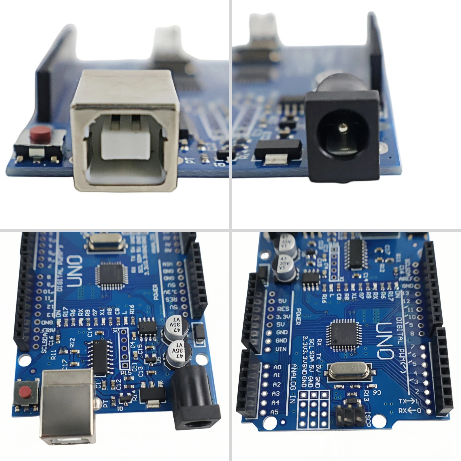 UN0 R3 Entwicklungsboard ATmega328P CH340 CH340G für Arduino UNO R3 – Bild 4