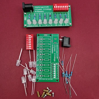 DIY-Lötübungsset - Lernen Sie Elektronik und verbessern Sie Ihre Fähigkeiten mit einfach zu montierenden