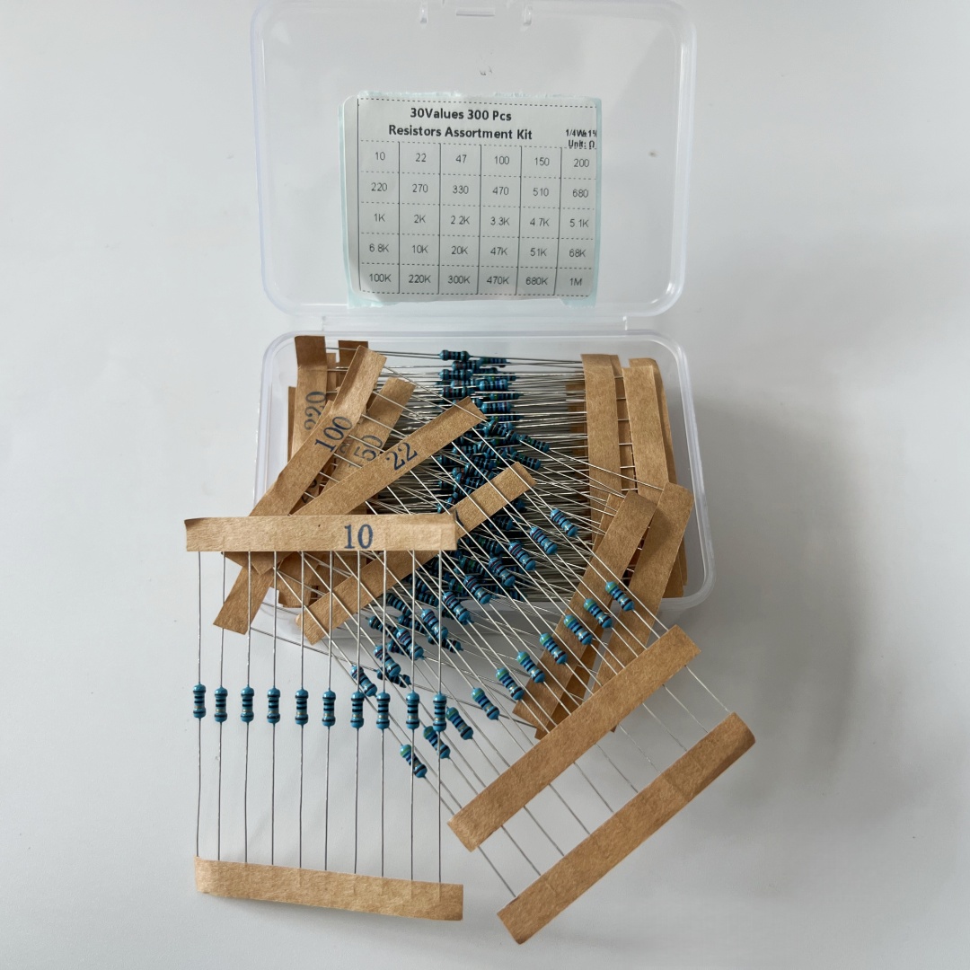 30 Arten von 5-Farben-Band 1/4W Metallfilm-Widerstandskombinations-Kit – Bild 2