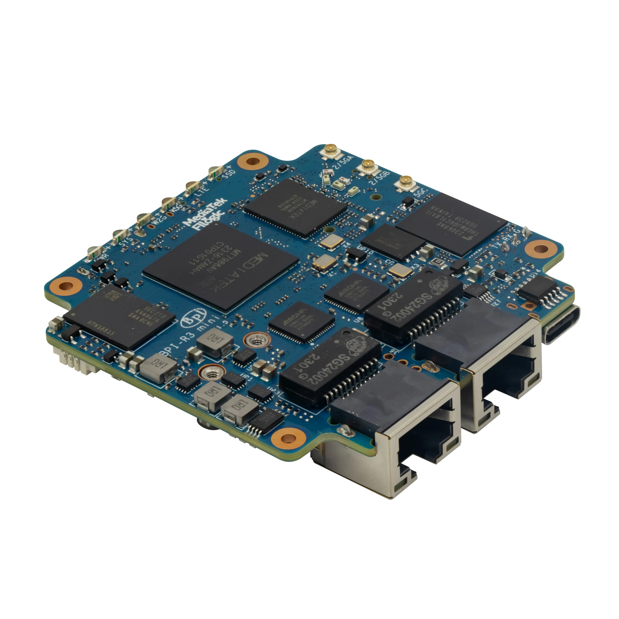Banana Pi BPI-R3 Mini-Router-Board MediaTek MT7986 ARM A53 2G DDR 8G – Bild 4