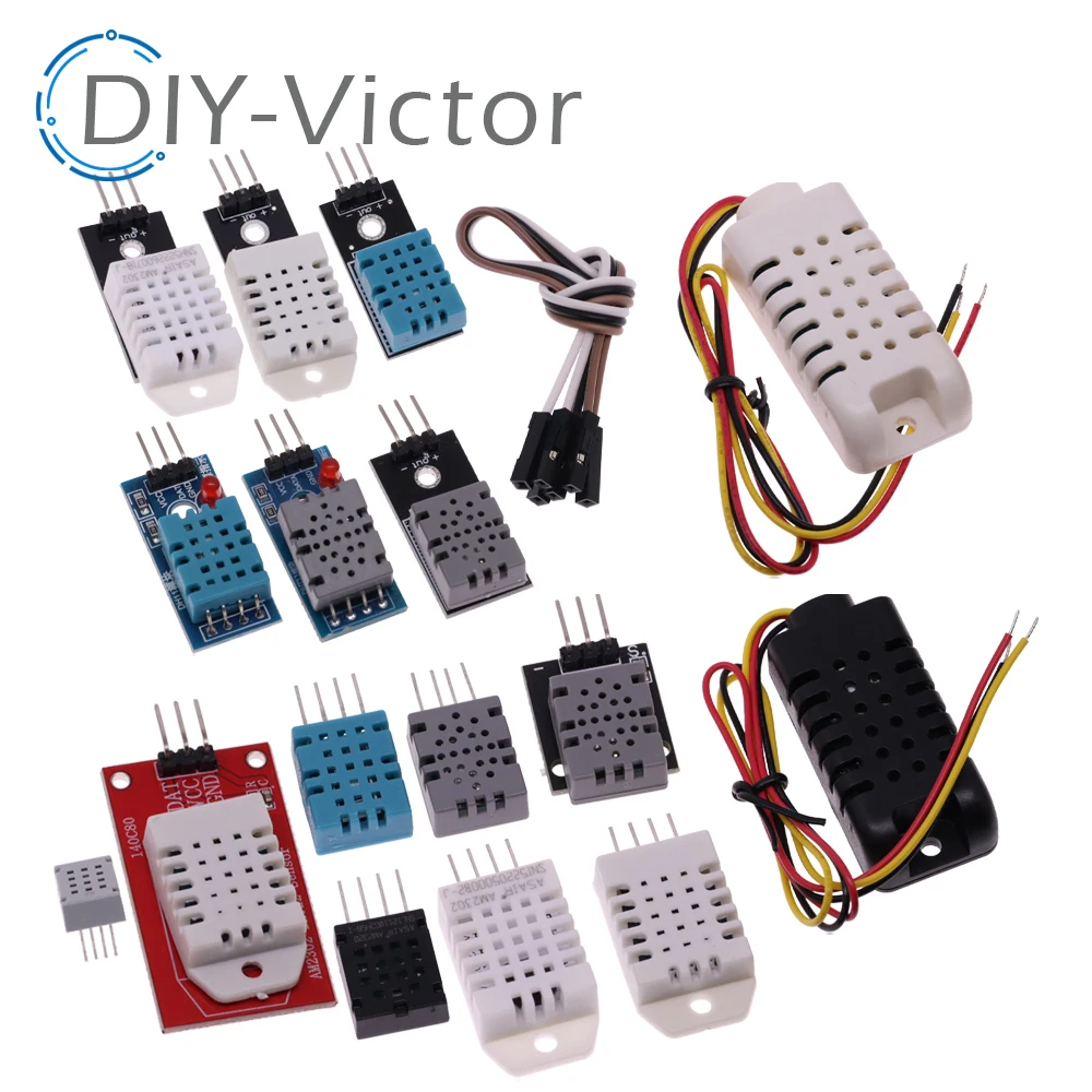 Dht22 am2302 dht11/dht12 am2320 digitale temperatur feuchtigkeit – Bild 5