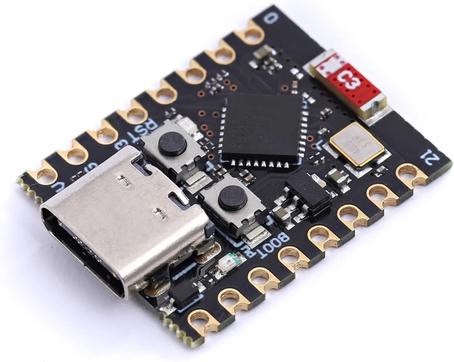 ESP32 C3 Entwicklungsboard-Module Mini WLAN BT Bluetooth-Modul 32-Bit Einzelkern-Prozessor ESP32 C3 16-Pin