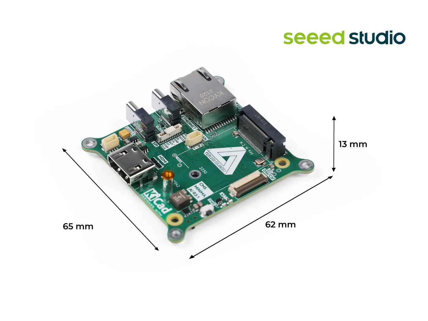 Raspberry Pi Compute Module 5 CM5 MINIMA Compact Carrier Board – Bild 6