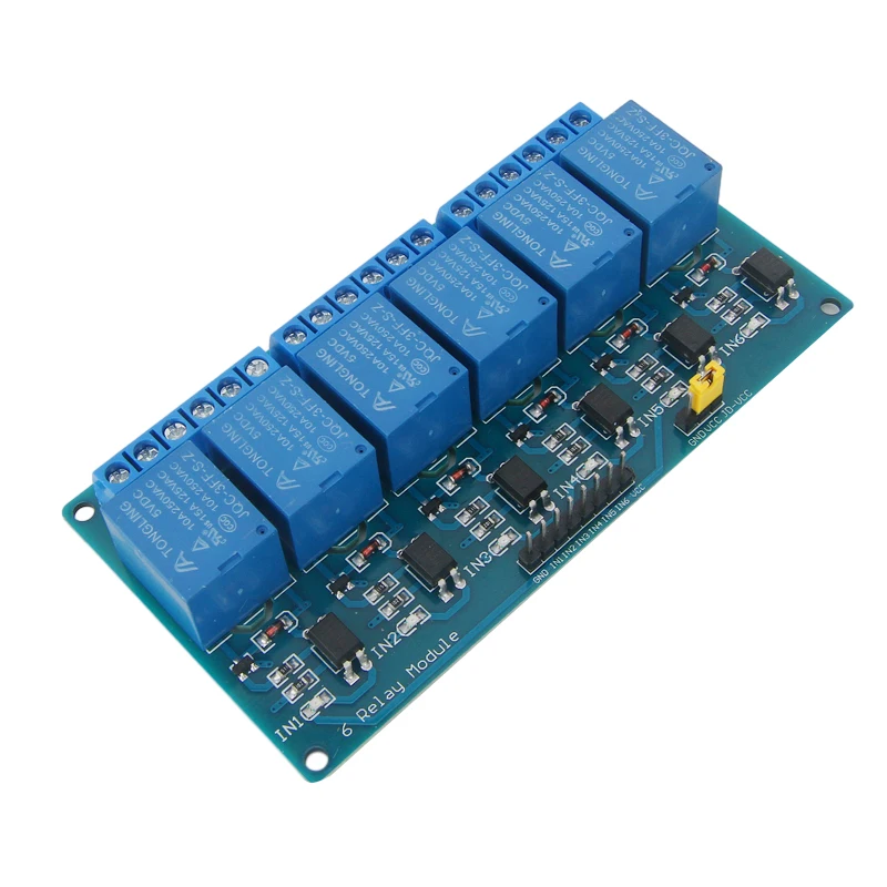 5V 12V 24V Relais modul mit Optokoppler-Relais ausgang 1 2 4 6 8 – Bild 4