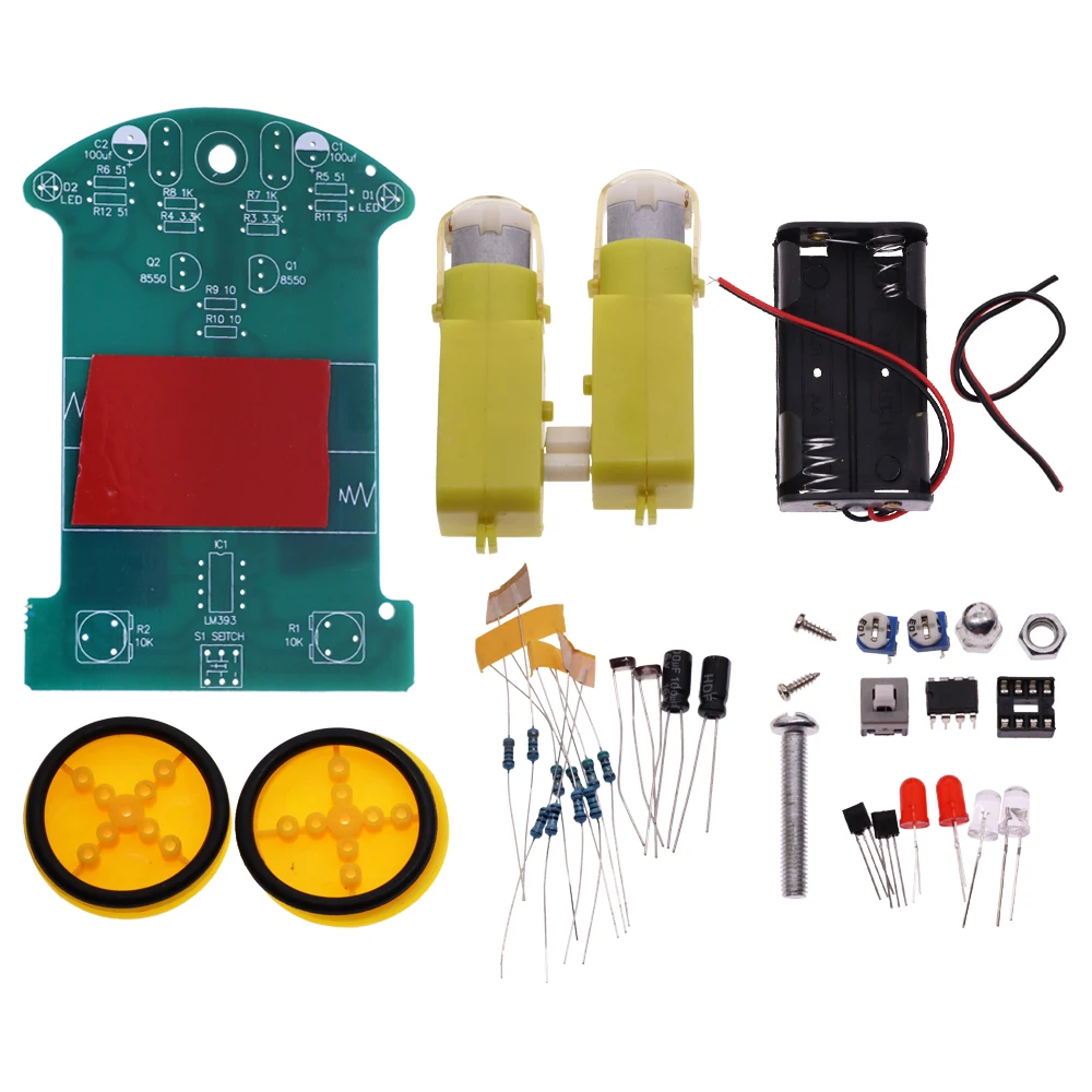 D2-1 intelligente Roboter Auto Kits intelligente Tracking-Linie Auto – Bild 5