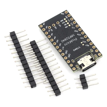NRF52840 Bluetooth 5.0 Entwicklungsboard, kompatibel mit Pro Micro DC3.7V Lademanagement