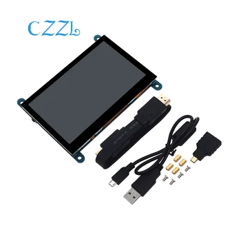 4,3 Zoll Himbeer kuchen HDMI Himbeer Pi Display LCD 3b/4b USB kapazitiven Touchscreen