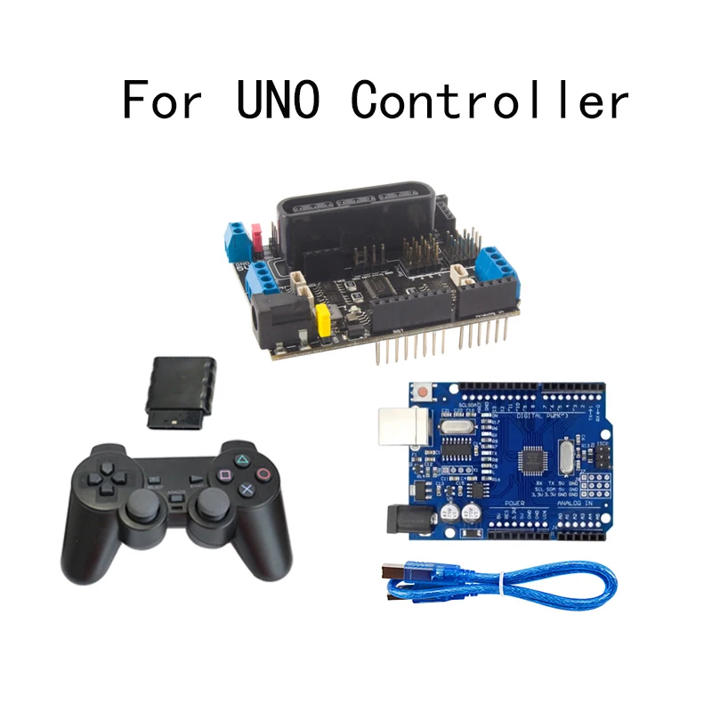 PS2 Joystick Shield Board 5-12 V mit 4 Kanälen Motoren und 8 Kanälen – Bild 2