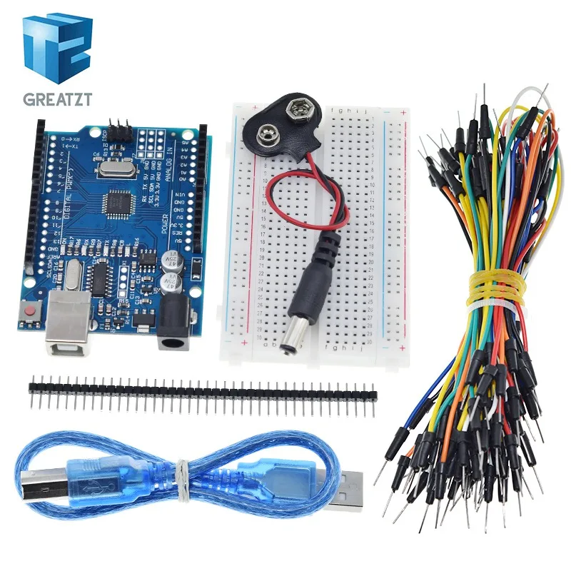Starter-Kit für Arduino UnoR3 - Bündel mit 5 Artikeln: UnoR3 – Bild 3