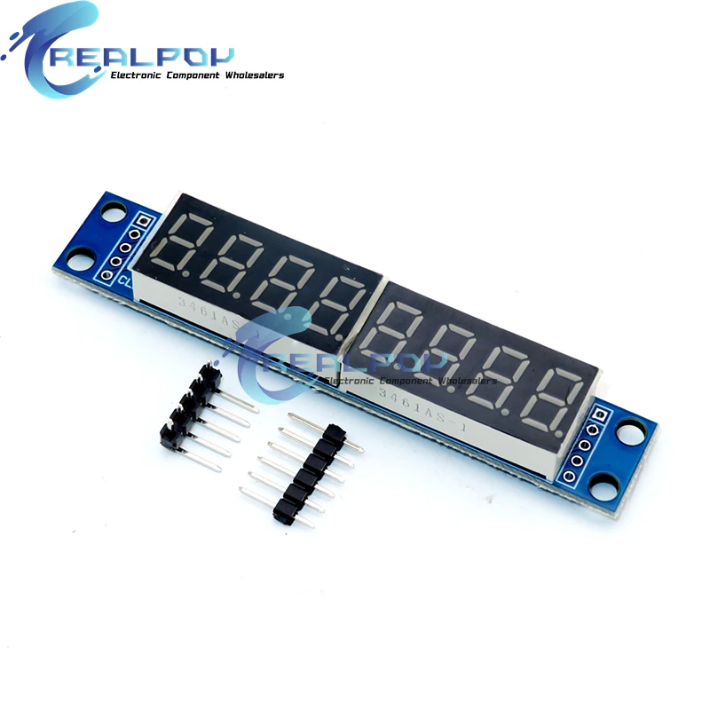 TM1638 / TM1637 4 Bits / MAX7219 8-Bit-Digital-LED-Anzeigemodul 7 – Bild 6