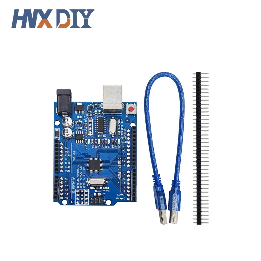 UNO R3 CH340G MEGA328P Chip UNO R3 mit USB-KABEL ATMEGA328P-AU – Bild 5
