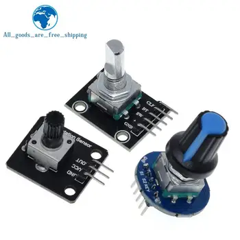 360-Grad-Drehgebermodul Drehpotentiometer Analoges Knopfmodul für Arduino KY-040 RV09 Drehgeber EC11