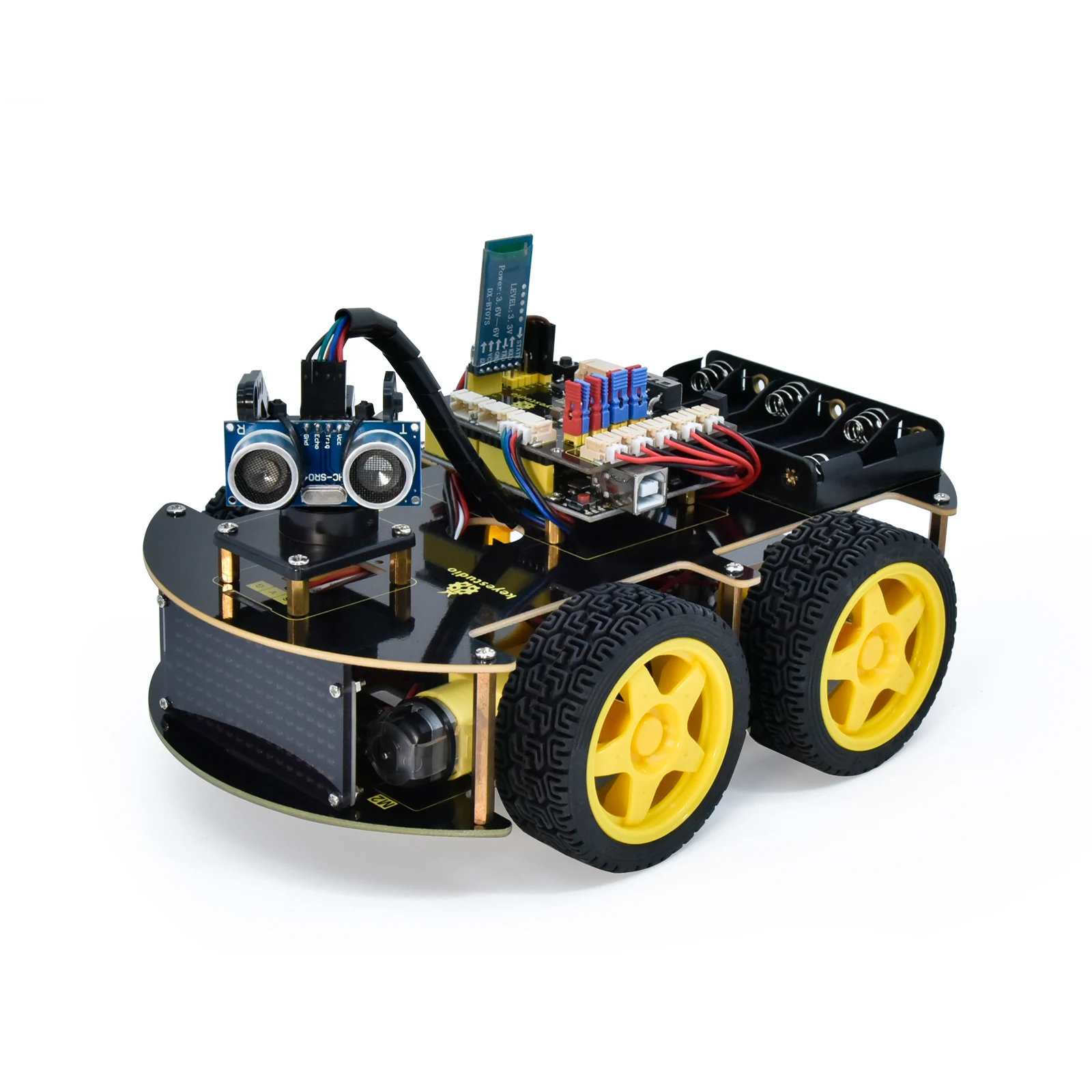 Keyes tudio 4wd programmier bares intelligentes roboter auto – Bild 6
