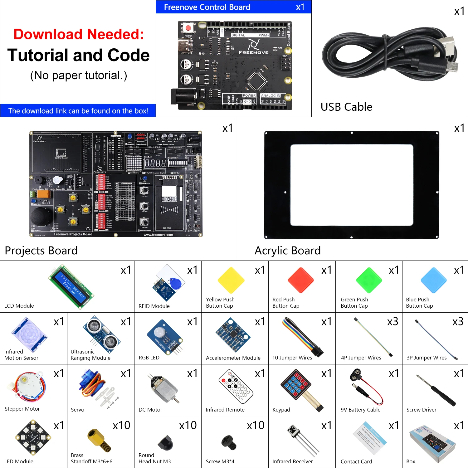 Freenove-Projektset für Arduino UNO R3 V4, detailliertes Tutorial – Bild 2