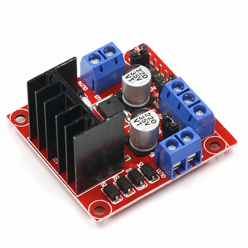 L298N Treiberplatinenmodul MINI L298 Schrittmotor Smart Car Robot – Bild 4