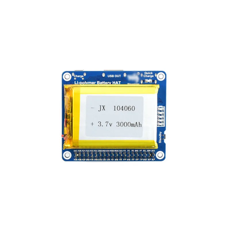 Raspberry Pi UPS Netzteil-HAT - 5V Lithium-Batterie-Erweiterungsplatin – Bild 4