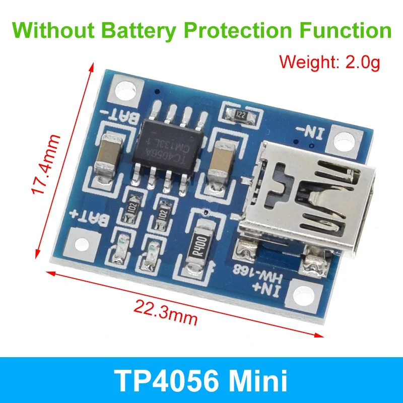Micro USB 5V 1A 18650 TP4056 Lithium-Batterie Ladegerät Modul Lade Board Dual Funktion li-Ion Schutz