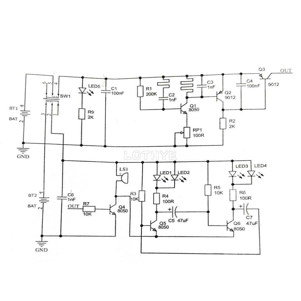 DIY Elektronische Kit Handheld Einfache Metall Detektor Elektronische – Bild 6