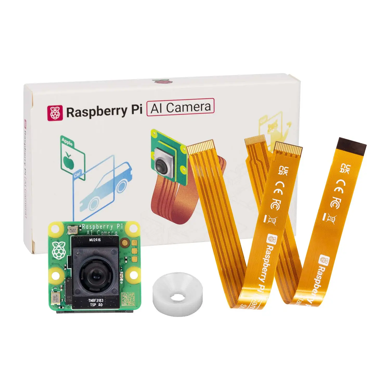 Raspberry Pi AI Kamera 12MP IMX500 Intelligente Visuelle Sensor Vision – Bild 6