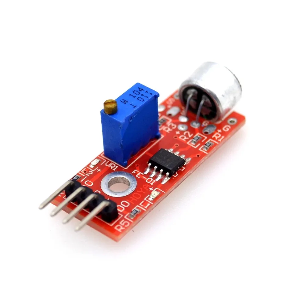 Hochempfindliches Mikrofon-Sensormodul KY-037, Soundmodul – Bild 2