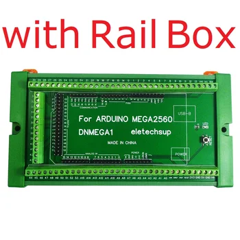 DNMEGA1 DIN-Schienenmontage-Schraubklemmenblock-Adaptermodul für Arduino MEGA-2560 R3