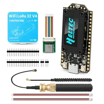Heltec LoRa 32 V4 Meshtastic GPS ESP32 SX1262 Solarbetriebenes Entwicklungsboard Mesh-Netzwerk Unterstützt