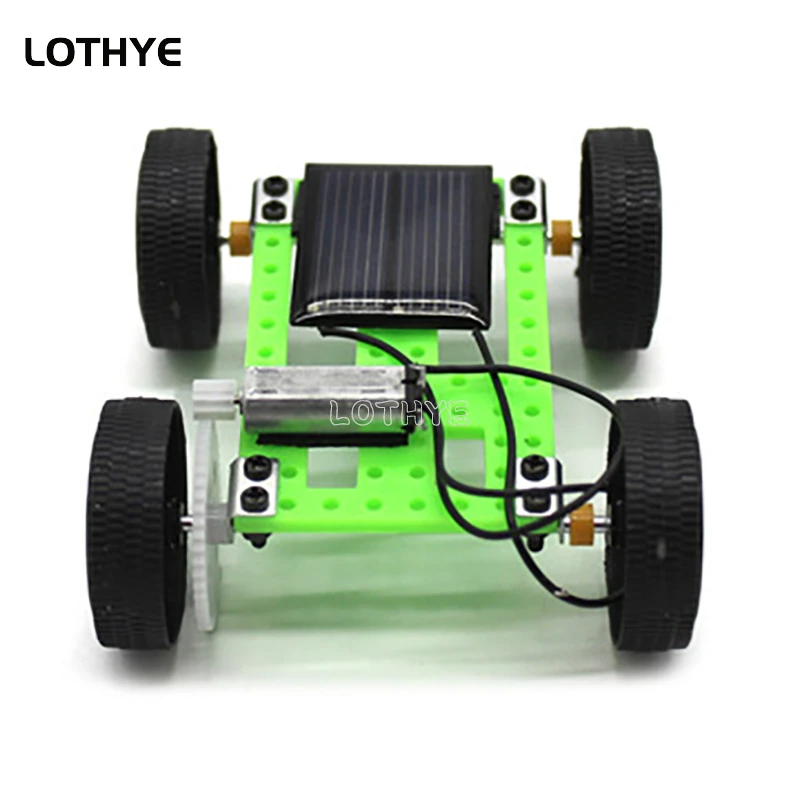 DIY Solar Auto Mini Powered Car Kit Kinder Gadgets Hobby Spaß Kinder – Bild 4