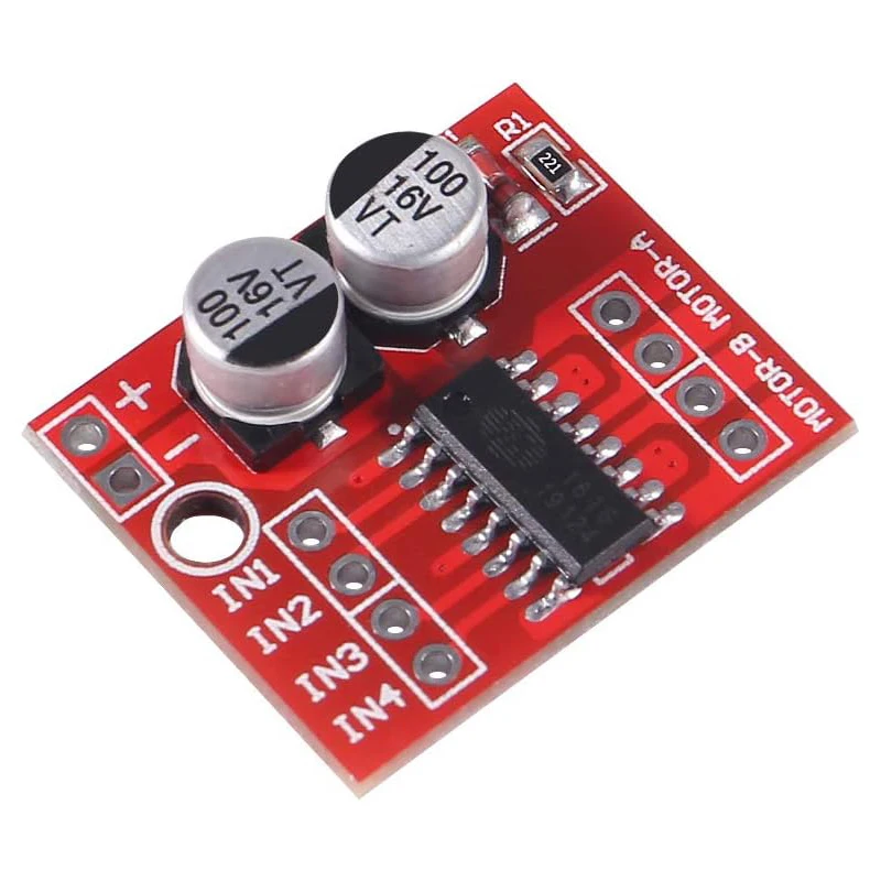 L298N Mini DC Motor Treiber Modul 1,5 A 2-Wege PWM (10 Stück) – Bild 4