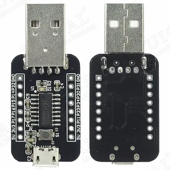 Mini development board modul 24mhz usb mikro controller für linux windows mdk sccc micro usb ch552g ch554g