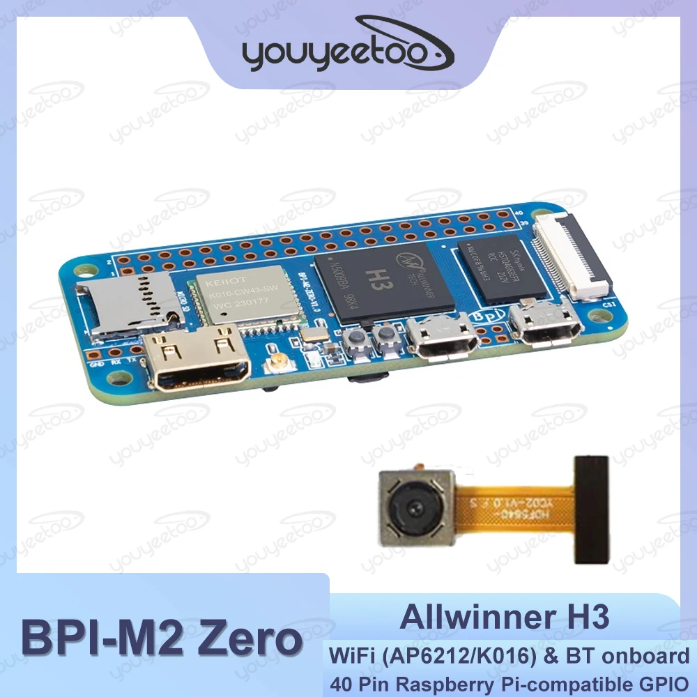 Banana Pi BPI-M2 Zero Alliwnner H3 Cortex-A7 WIFI und BT Gleiche Größe wie Raspberry Pi Zero 2W und Orange Pi