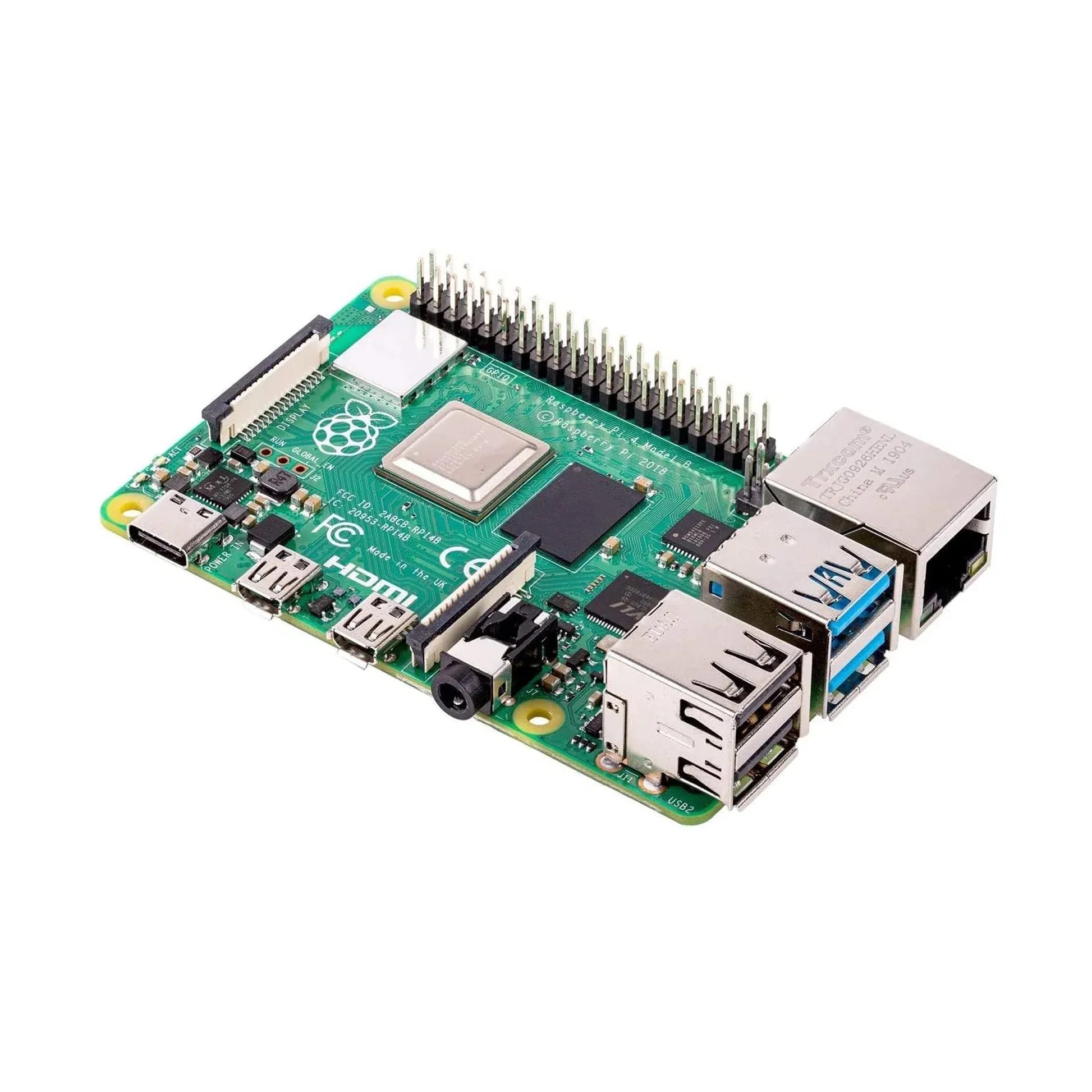 Raspberry Pi 4 Modell B 1GB 2GB 4GB 8GB Quad-Core 64-Bit WLAN – Bild 2