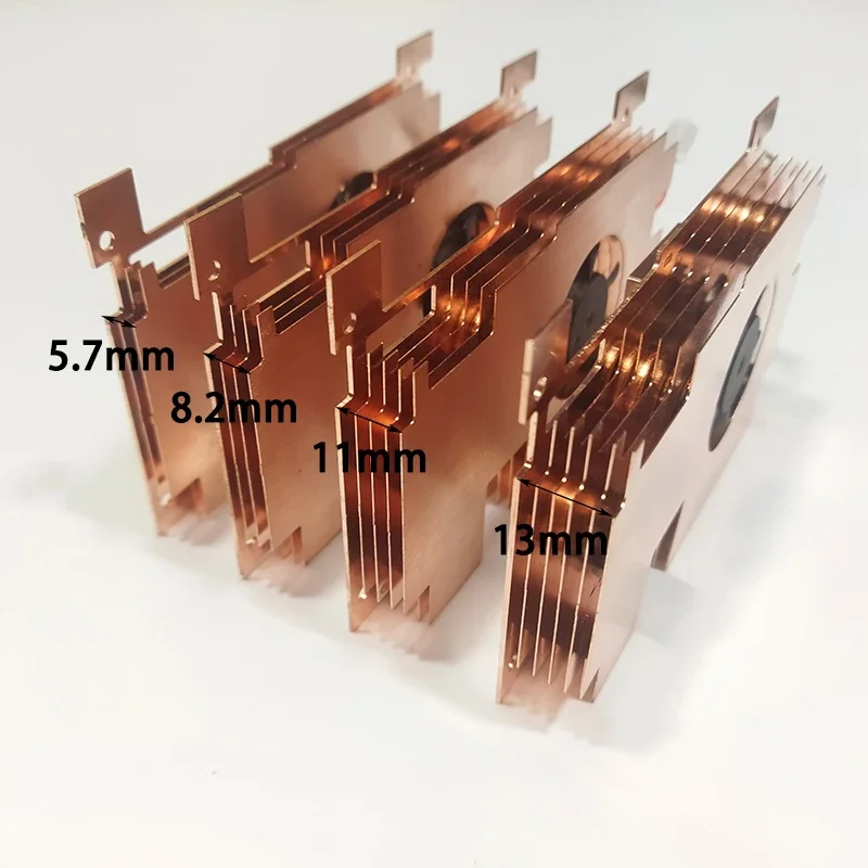 Orange Pi 5 Plus Kupfergehäuse mit Lüfter, aktiver Kühlkörper – Bild 4