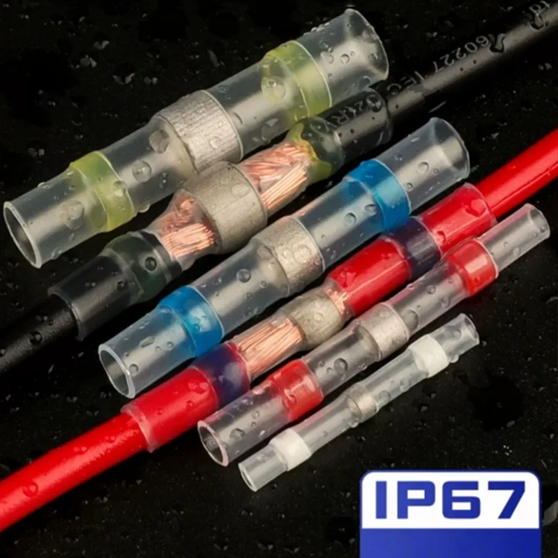 1 Box Wasserdichte Lötverbinder mit Schrumpfschlauch, Isolierte – Bild 2