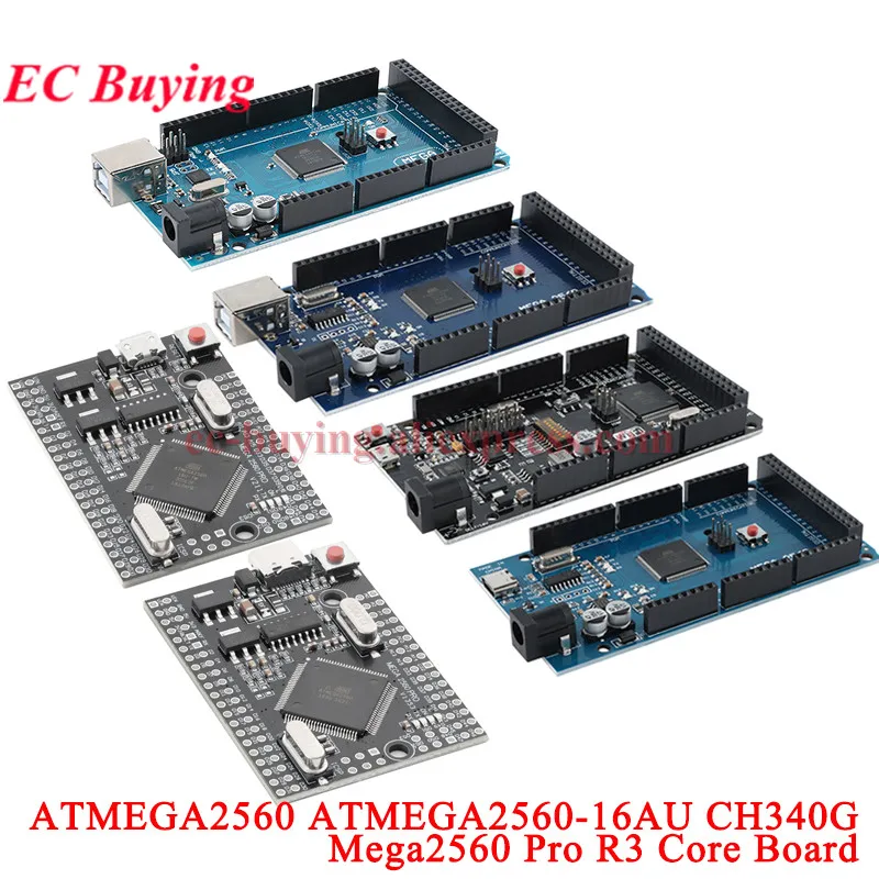 ATMEGA2560 ATMEGA2560-16AU CH340G R3 Embed Development Core Board Modul Pro Mini Mega WiFi AVR TYPE-C USB